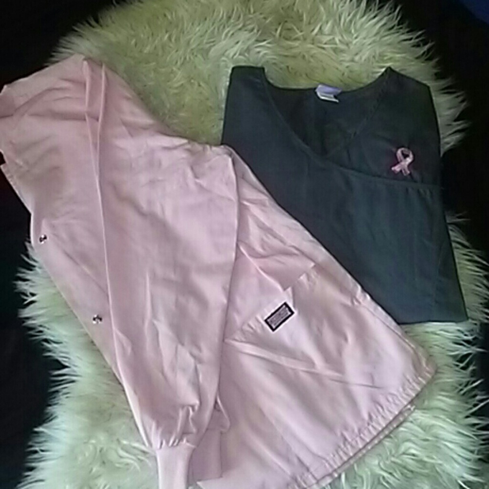 Scrub shirt and jacket